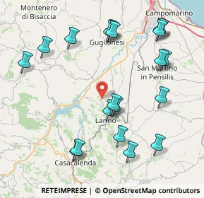 Mappa Larino, 86035 Larino CB, Italia (9.7305)