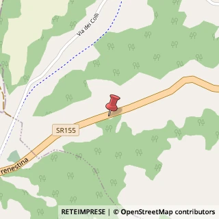 Mappa Via Enrico Fermi, Nuova, 03010 Serrone, Frosinone (Lazio)