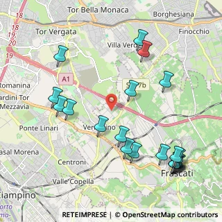 Mappa Via del Fontanile Tuscolano, 00044 Frascati RM, Italia (2.6385)