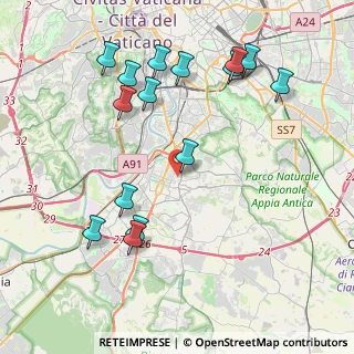 Mappa Piazza Giovanni Agnelli, 00144 Roma RM, Italia (4.54733)