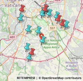 Mappa Via della Formelluccia, 00178 Roma RM, Italia (4.31706)