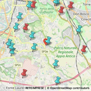 Mappa Via della Formelluccia, 00178 Roma RM, Italia (3.247)