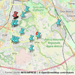 Mappa Via della Formelluccia, 00178 Roma RM, Italia (2.903)