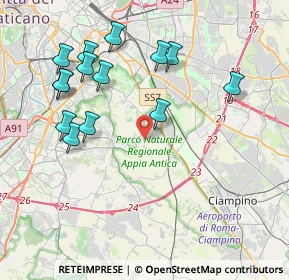 Mappa Via Pompeo Licinio, 00178 Roma RM, Italia (4.48071)