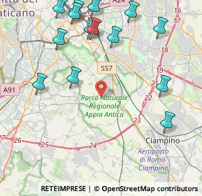 Mappa Via Pompeo Licinio, 00178 Roma RM, Italia (5.535)