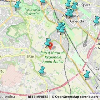 Mappa Via Pompeo Licinio, 00178 Roma RM, Italia (3.10923)