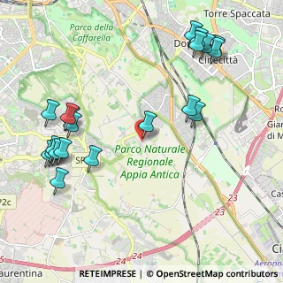 Mappa Via Pompeo Licinio, 00178 Roma RM, Italia (2.689)