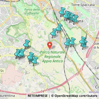 Mappa Via Pompeo Licinio, 00178 Roma RM, Italia (2.541)