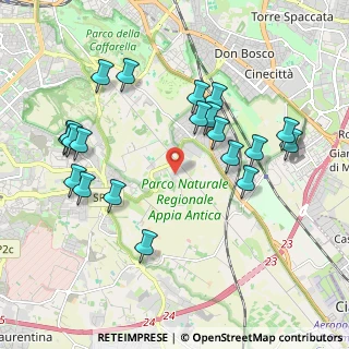 Mappa Via Pompeo Licinio, 00178 Roma RM, Italia (2.2285)