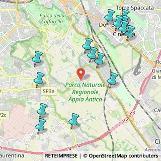 Mappa Via Pompeo Licinio, 00178 Roma RM, Italia (2.78867)