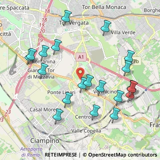 Mappa Via Lucio Colletti, 00173 Roma RM, Italia (2.444)