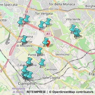 Mappa Via Lucio Colletti, 00173 Roma RM, Italia (2.7465)