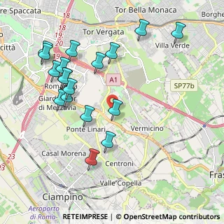 Mappa Via Lucio Colletti, 00173 Roma RM, Italia (2.32667)