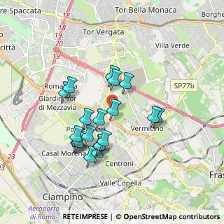 Mappa Via Lucio Colletti, 00173 Roma RM, Italia (1.7045)