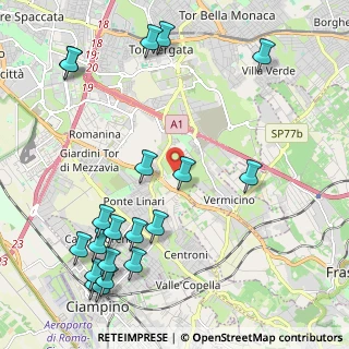 Mappa Via Lucio Colletti, 00173 Roma RM, Italia (2.9225)