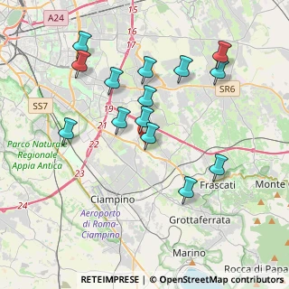Mappa Via Lucio Colletti, 00173 Roma RM, Italia (4.03714)