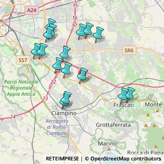 Mappa Via Lucio Colletti, 00173 Roma RM, Italia (4.37188)