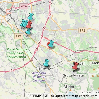 Mappa Via S. Basile, 00173 Roma RM, Italia (4.97167)