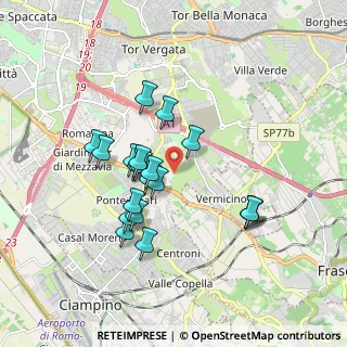 Mappa Via Enzo Paci, 00173 Roma RM, Italia (1.6285)
