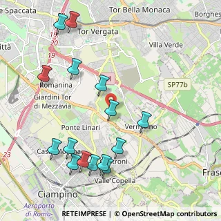 Mappa Via Enzo Paci, 00173 Roma RM, Italia (2.514)