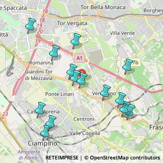 Mappa Via Enzo Paci, 00173 Roma RM, Italia (2.36357)