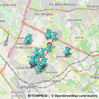 Mappa Via Enzo Paci, 00173 Roma RM, Italia (1.765)