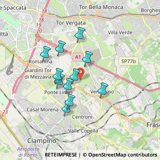 Mappa Via Enzo Paci, 00173 Roma RM, Italia (1.57364)