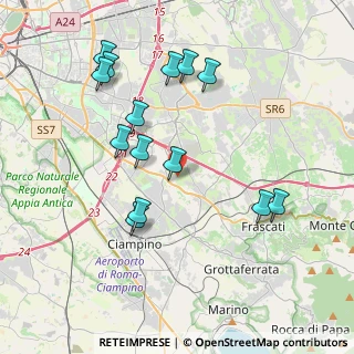 Mappa Via Enzo Paci, 00173 Roma RM, Italia (4.24714)