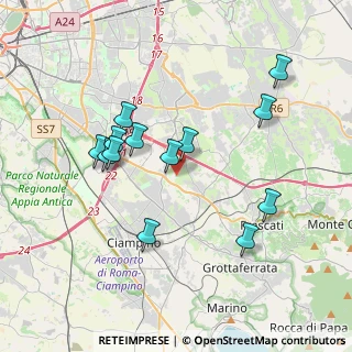 Mappa Via Enzo Paci, 00173 Roma RM, Italia (3.77769)