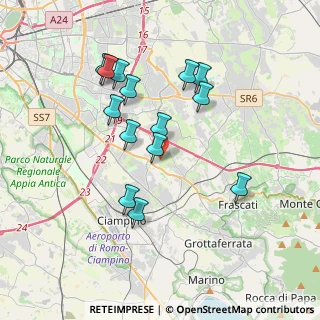 Mappa Via Enzo Paci, 00173 Roma RM, Italia (3.63929)