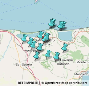 Mappa Strada Statale 89 