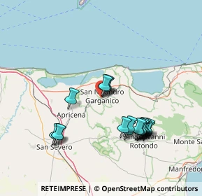 Mappa Strada Statale 89 