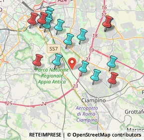 Mappa Via Elio Fausto, 00178 Roma RM, Italia (4.51765)