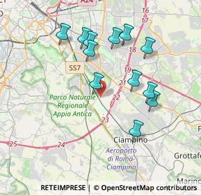 Mappa Via Elio Fausto, 00178 Roma RM, Italia (3.77917)