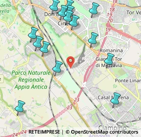 Mappa Via Elio Fausto, 00178 Roma RM, Italia (2.60467)