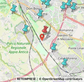 Mappa Via Elio Fausto, 00178 Roma RM, Italia (3.1)
