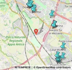 Mappa Via Elio Fausto, 00178 Roma RM, Italia (3.10188)