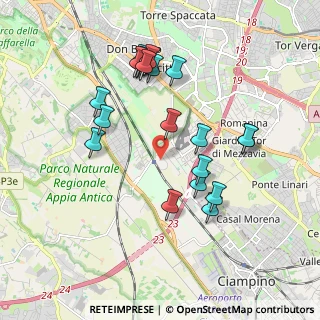 Mappa Via Elio Fausto, 00178 Roma RM, Italia (1.996)