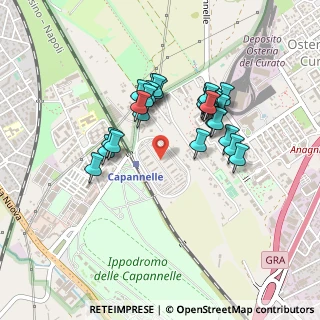Mappa Via Elio Fausto, 00178 Roma RM, Italia (0.40741)