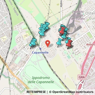 Mappa Via Elio Fausto, 00178 Roma RM, Italia (0.40222)