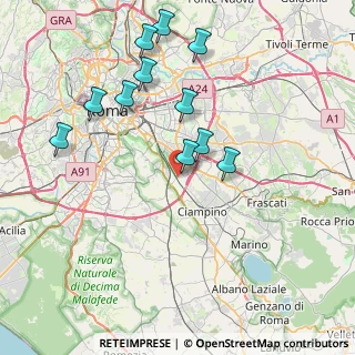 Mappa Via Elio Fausto, 00178 Roma RM, Italia (8.42636)