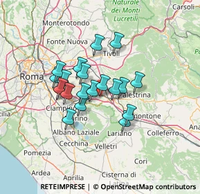 Mappa Via Giovanni Giolitti, 00030 Colonna RM, Italia (10.752)