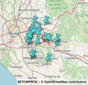 Mappa Via Giovanni Giolitti, 00030 Colonna RM, Italia (10.7345)