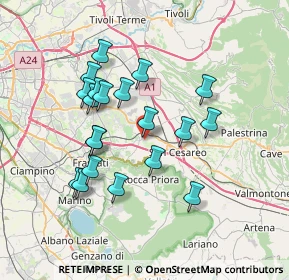 Mappa Via Giovanni Giolitti, 00030 Colonna RM, Italia (6.984)