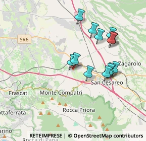 Mappa Via Giovanni Giolitti, 00030 Colonna RM, Italia (3.6)