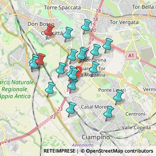 Mappa Via Roberto Paribeni, 00173 Roma RM, Italia (1.8025)