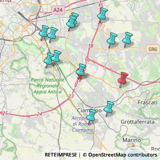 Mappa Via Roberto Paribeni, 00173 Roma RM, Italia (4.91154)