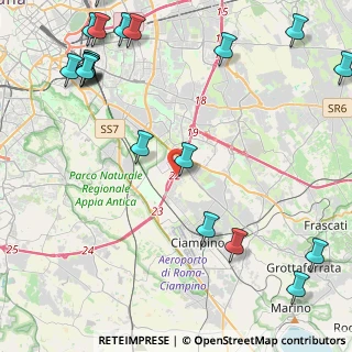 Mappa Via Pietro Crosarosa, 00173 Roma RM, Italia (6.716)