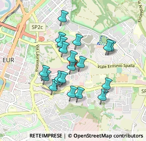 Mappa Via Paolo di Dono, 00196 Roma RM, Italia (0.7615)