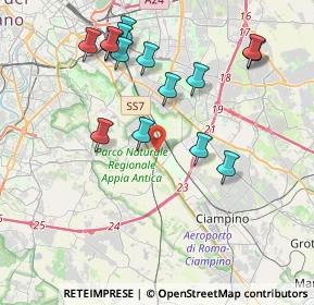 Mappa Via Tropea, 00178 Roma RM, Italia (4.37867)